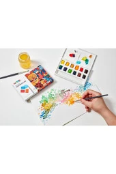 CARİOCA PLUS TABLET SULU BOYA 12Lİ (FIRÇALI) - 5