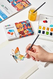 CARİOCA PLUS TABLET SULU BOYA 12Lİ (FIRÇALI) - 6