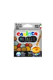 Tempera Boya (SÜPER YIKANABİLİR) Metalik 6x25gr - 1