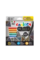 Keçeli Boya Kalemi Metalik 8’li - 2