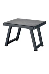 FurnatureDesign Katlanır Plastik Kamp Sehpası Kamp Bahçe Masası - Antrasit - 1