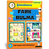 Çocuklara Fark Bulma Kitabı (TAM Sayfa) - 1