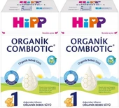 Hipp Organik Combiotic Bebek Sütü 600GR No:1 (0-6 Ay) (2 Li Set) thumbnail 1