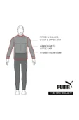 Puma ESS Small Logo FZ Hoodie TR 586704 Fermuarlı Erkek Kapüşonlu Sweatshirt - 6