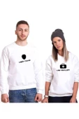 Tshirthane Her Tank His Healer Sevgili Kombinleri Sweatshirt Kombini - 1