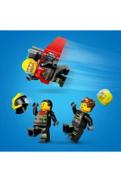 ® City İtfaiye Kurtarma Uçağı 60413  - 6 Yaş ve Üzeri İçin Yapım Seti (478 Parça) - 6