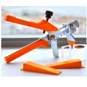 VitrA Ayarlanabilir Metal Pense + 500 Adet Seramik Takozu - karo döşeme sistemi ( tutucu hariçtir ) - 1