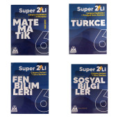 ÖRNEK AKADEMİ 6.SINIF SÜPER İKİLİ 4 KİTAP SET - 1