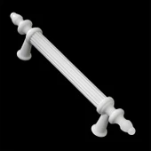 Polavit 96 Mm (SERT PLASTİK) Kulp Beyaz Çekmece Mobilya Mutfak Dolap Kulbu Kulpu Kulpları 5 Adet - 7