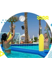 Bestway 52133- Şişme Su Voleybol Seti (244 X 64 cm)- Full Voleyball SETİ - 1
