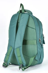Elatae Unisex Ortopedik Çok Gözlü Günlük Seyahat Okul Sırt Çantası Yeşil 51704 - 5