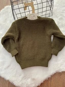 Unisex Bebek Çocuk Bisiklet Yaka Esnek Triko Kazak - Gogo Bici Triko Kazak (wntOyCSKfCLUc) - 7