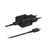 Samsung EP-T2510X 25W Hızlı Şarj Aleti Type-C to Type-C Kablolu Set Siyah (Samsung Türkiye Garantili) thumbnail 1