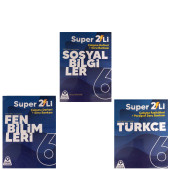 ÖRNEK AKADEMİ 6.SINIF SÜPER İKİLİ SETİ FEN BİLİMLERİ + TÜRKÇE + SOSYAL BİLGİLER - 1