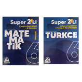 ÖRNEK AKADEMİ 6.SINIF SÜPER İKİLİ SETİ TÜRKÇE + MATEMATİK - 1