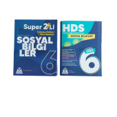 ÖRNEK AKADEMİ 6.SINIF SOSYAL BİLGİLER SÜPER İKİLİ SET + HDS - 1