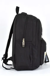 Elatae Kız Çocuk Genç Çok Gözlü Günlük Seyahat Okul Sırt Çantası Siyah 51705 thumbnail 3