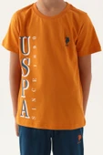 U.S. Polo Assn.1717 Lisanslı Graphic Erkek Çocuk Pijama Takımı thumbnail 4