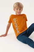 U.S. Polo Assn.1717 Lisanslı Graphic Erkek Çocuk Pijama Takımı - 2