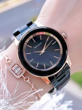 Ferrucci Kadın Kol Saati+Bileklik Özel Seri Çelik Kordon Kararma Renk Atma Yapmaz BİLEKTE.F.03 thumbnail 1