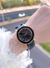 Ferrucci Kadın Kol Saati+Bileklik Özel Seri Çelik Kordon Kararma Renk Atma Yapmaz BİLEKTE.F.03 thumbnail 2