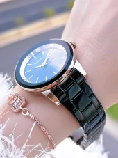 Ferrucci Kadın Kol Saati+Bileklik Özel Seri Çelik Kordon Kararma Renk Atma Yapmaz BİLEKTE.F.03 thumbnail 3