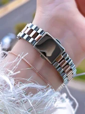 Ferrucci Kadın Kol Saati+Bileklik Özel Seri Çelik Kordon Kararma Renk Atma Yapmaz BİLEKTE.F.06 thumbnail 4