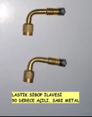 Lastik Sibop İlavesi 90 Derece Açılı - Kıvrımdan Sonra 4cm Boyu - 1