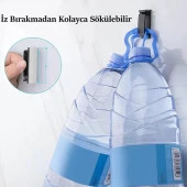 3B Trend Yapışkanlı Kablo Toplayıcı 4 Adet Masa Kablo Düzenleyici Klips Duvara Sabitleyici - 4