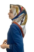 Quare Fırça Desen Kristal Eşarp 01066  TARÇIN - 1