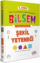 3. Sınıf Bilsem Hazırlık Şekil Yeteneği Editör Yayınları - 1