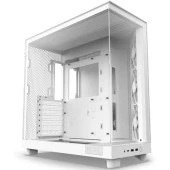 NZXT H6 FLOW CC-H61FW-01 GAMING MID-TOWER PC KASASI BEYAZ thumbnail 3