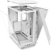 NZXT H6 FLOW CC-H61FW-01 GAMING MID-TOWER PC KASASI BEYAZ thumbnail 4