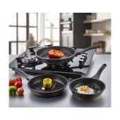 EDA ZK-902 3 LÜ SET GRANİT DÖKÜM TAVA - 1