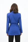 Kadın Kuşaklı Blazer Ceket 9004-1-24 - 9