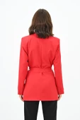 Kadın Kuşaklı Blazer Ceket 9004-1-24 - 4