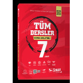 Sınav Yayınları 7. Sınıf Tüm Dersler Konu Anlatımlı - 1