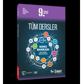 Sınav Yayınları 9. Sınıf Tüm Dersler Çözümlü Soru Bankası - 1