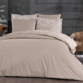 Schafer Home Premium Comfort Çift Kişilik Nevresim Takımı 6 Parça-Ekru - 2