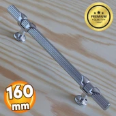 Emir Kulp Krom 160 mm - 16 cm Metal Mobilya Mutfak Çekmece Dolap Dolabı Kapak Kulbu Kulpu Kulpları thumbnail 1