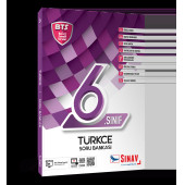 Sınav Yayınları 6. Sınıf Türkçe Soru Bankası - 1