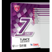 Sınav Yayınları 7. Sınıf Türkçe Soru Bankası - 1