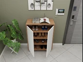 Kardiya Çok Amaçlı Dolap Marbella Kiraz-Beyaz - 4