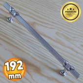 Emir Kulp Krom (192 MM - 19.2 CM) Metal Mobilya Mutfak Çekmece Dolap Dolabı Kulbu Kulpu Kulpları - 1