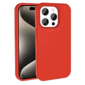 iPhone 15 Pro Max Kılıf Magsafe Şarj Özellikli Sıvı Teknolojili Silinebilir Sert Lansman Kivi Kapak thumbnail 1