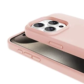 iPhone 15 Pro Max Kılıf Magsafe Şarj Özellikli Sıvı Teknolojili Silinebilir Sert Lansman Kivi Kapak thumbnail 2