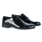Pierre Cardin 70PC20 Groom Siyah Rugan Erkek Klasik Ayakkabı - 1