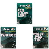 ÖRNEK AKADEMİ 7.SINIF SÜPER İKİLİ SET TÜRKÇE + MATEMATİK + FEN BİLİMLERİ - 1