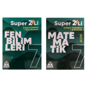 ÖRNEK AKADEMİ 7.SINIF SÜPER İKİLİ SET MATEMATİK + FEN BİLİMLERİ - 1
