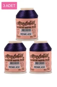 3 Adet Altınbaşak Oya ve Dantel İpi 20 gr - Royaleks - No: 432 - 1